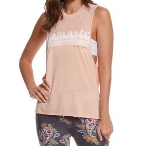 Namaste Ombre Burnout Festival Yoga Tank Top